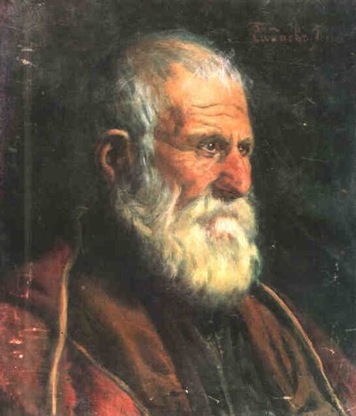 Alte Georgierin von Gigo Gabashvili